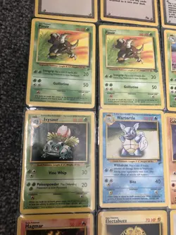 Pokemon Vintage Cards Fossil, Jungle, team rocket and Base 31 cards in total - Image 5