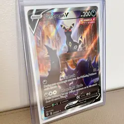 Umbreon V Alternate Art NM Mint Evolving Skies 189/203 Alt Pokemon Card 2021 - Image 2