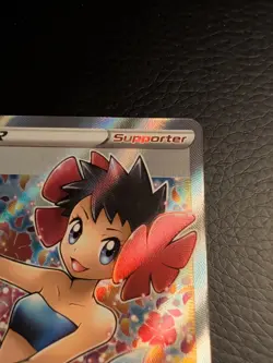 Pokemon TCG Phoebe Full Art Ultra Rare Battle Styles Card 161/163 NM Condition - Image 3