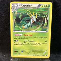 Serperior BW20 Black & White Black Star Promo Holo Pokemon Card - Image 1