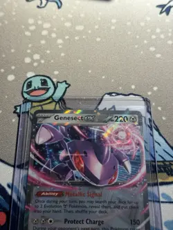 Pokemon TCG Genesect EX Black Bolt 67/86 Double Rare Holo Card Mint Condition - Image 2
