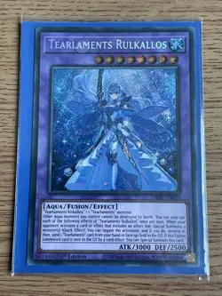 Yu-gi-oh DABL-EN039 Tearlaments Rulkallos Secret Rare 1st Edition NM card - Image 5