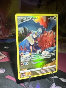 Druddigon TG09/TG30 Trainer Gallery Silver Tempest Holo Pokemon Card NM SW/SH - Image 3
