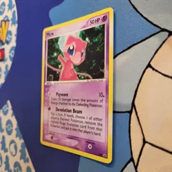 MP Mew 040 Cosmos Holo Foil Black Star Promo 2006 Nintendo Pokemon Card - Image 3