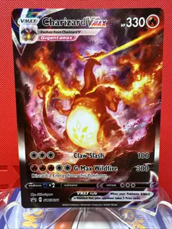 Charizard VMAX SWSH261 Black Star Promo Pokemon Card Holo NM - Image 1