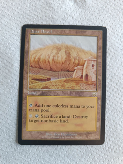 Dust Bowl, Mercadian Masques, Land, Mtg - Image 1