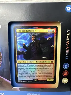 Magic The Gathering Doctor Who Commander Deck Universes Beyond Timey-Wimey NEW 195166228815 - Image 2