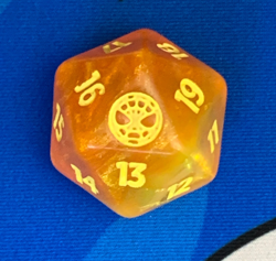 Spider-Man Gift Bundle - D20 - Magic: The Gathering Die Dice Spindown - ORANGE - Image 1