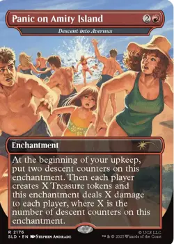 Magic The Gathering: Secret Lair x Jaws: Terror of Amity Island Foil​ - Image 4
