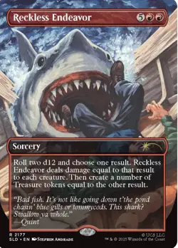 Magic The Gathering: Secret Lair x Jaws: Terror of Amity Island Foil​ - Image 5