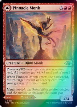 MTG - Pinnacle Monk - Foil - MH3 0246 - Modern Horizons 3 - Magic - Image 1