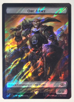 MTG - Orc Army // Food - Surge Foil - LTR 0019//0023 - Lord of the Rings - Token - Image 1