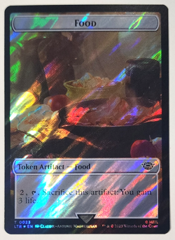 MTG - Orc Army // Food - Surge Foil - LTR 0019//0023 - Lord of the Rings - Token - Image 2