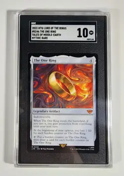 MTG - The One Ring - SGC 10 GM Graded - LTR 0246 - Mythic - Lord of the Rings - Image 1