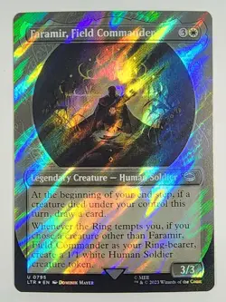 MTG - Faramir, Field Commander - Surge Foil Showcase - LTR 795 Lord of the Rings - Image 1