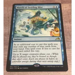March of Swirling Mists x1 MTG Neon Dynasty MTG x1 - Image 1