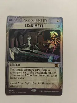 Reanimate Outlaws of Thunder Junction: Breaking News Foil - Image 1