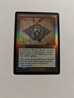 Mishra's Bauble (Schematic) #97 Regular nm MTG The Brothers' War Retro Frame - Image 1