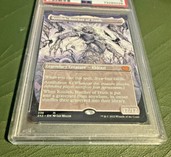 MTG Kozilek, Butcher of Truth Full Art Borderless PSA 9 MINT Double Masters 336 - Image 2