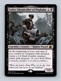 Jadar, Ghoulcaller of Nephalia Innistrad: Midnight Hunt Non-Foil MTG NM - Image 1