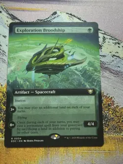 Exploration Broodship (Extended Art) [Commander Edge of Eternities] NM MTG - Image 1
