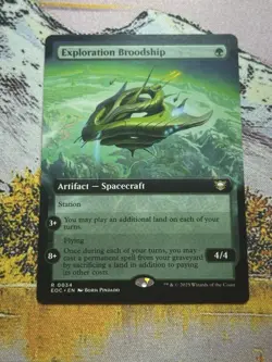 Exploration Broodship (Extended Art) [Commander Edge of Eternities] NM MTG - Image 3