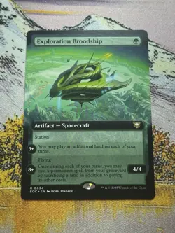 Exploration Broodship (Extended Art) [Commander Edge of Eternities] NM MTG - Image 4