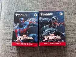 Magic The Gathering Spider-Man BLACK and BLUE Welcome Deck UNOPENED 🔥 - Image 1