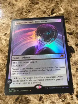 SUSUR SECUNDI, VOID ALTAR Magic MTG Edge of Eternities Foil - Image 1