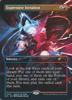 NM-Mint, English - 1 x Expressive Iteration - Foil (0013) Secret Lair Drop Seri - Image 1