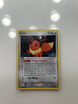 Eevee 55/115 Ex Unseen Forces Reverse Holo Stamped Vintage Pokemon NM/LP - Image 1