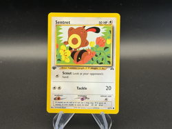 Sentret - 1st Edition - 63/75 Neo Discovery - Pokemon TCG - 2001 - Image 1