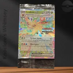 Pokemon TCG | Leafeon ex #006/131 | Prismatic Evolutions Promo | Holo | NM - Image 1