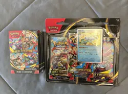 Pokemon Mega Evolution Booster Bundle + 3 Pack Blister Sealed Lot - Image 1