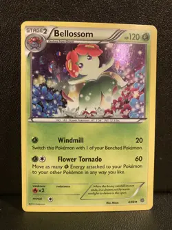 Pokemon TCG XY Ancient Origins Bellossom 4/98 Cosmos Holo Rare Promo - Image 1