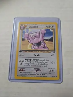 Pokemon Tcg Neo Genesis WOTC Regular Granbull [1st Edition] #37 - Image 1