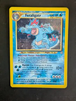 Feraligatr 5/111 Holo Rare - Pokemon Neo Genesis - WOTC Vintage - Lightly Played - Image 1
