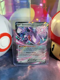 Genesect Ex 67/86 Pokemon TCG S&V Black Bolt Double Rare Holo NM - Image 1