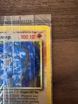 Pokemon TCG Machamp Base Set 8/102 Holo 1st Edition SEALED Holo Rare - Image 4
