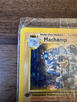 Pokemon TCG Machamp Base Set 8/102 Holo 1st Edition SEALED Holo Rare - Image 5