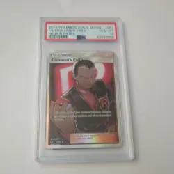 PSA 10 GIOVANNI'S EXILE F/A 67/68 2019 POKEMON TCG HIDDEN FATES - Image 1