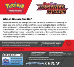Pokemon TCG: Scarlet & Violet - Destined Rivals Booster Display Box - 36 Packs M - Image 3