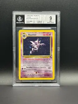 Pokemon Haunter 6/62 Fossil Bgs 9 Holo Wizard ITA No Psa 10 - Image 1