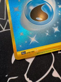 Basic Water Energy 279/193 Pokemon TCG S&V Paldea Evolved Hyper Rare English - Image 2