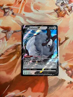 Dubwool V SWSH049, Black Star Promo, Pokemon, NM - Image 1