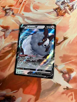 Dubwool V SWSH049, Black Star Promo, Pokemon, NM - Image 2