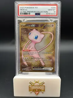 2023 POKEMON 151 ULTRA-PREMIUM COLLECTION #205 MEW EX PSA 10 - Image 1