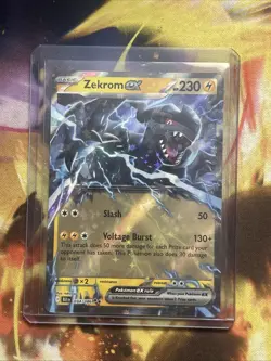 Pokemon Zekrom ex 034/086 Black Bolt Double Rare Holo Near Mint - Image 1