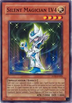 Silent Magician LV4 - NTR-EN001 - Super Rare - Limited Edition LP Yugioh Nightma - Image 1