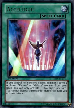 Accellight - Ultra Rare 1st Edition ZTIN-EN016 - LP - YuGiOh - Image 1